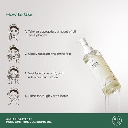 HEARTLEAF PORE CONTROL CLEANSING OIL 200ml