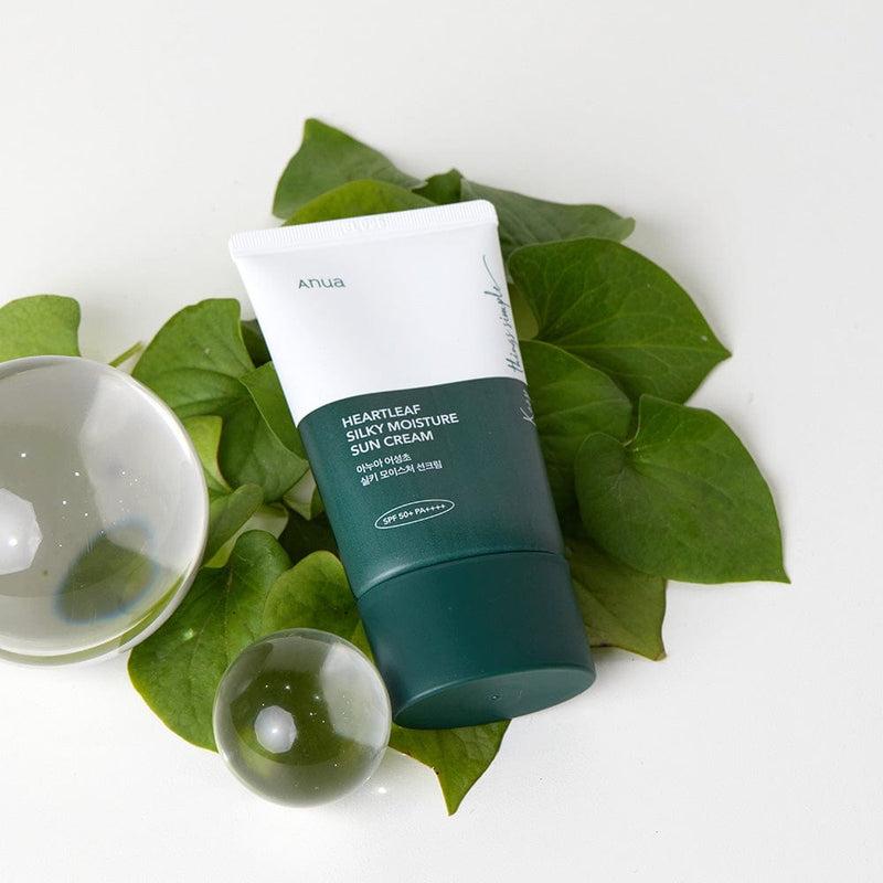 HEARTLEAF SILKY MOISTURE SUNSCREEN 50ml