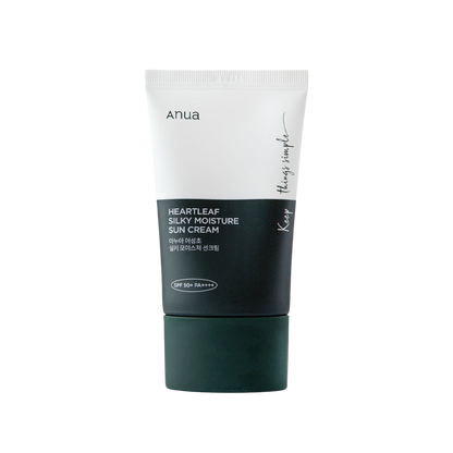 HEARTLEAF SILKY MOISTURE SUNSCREEN 50ml