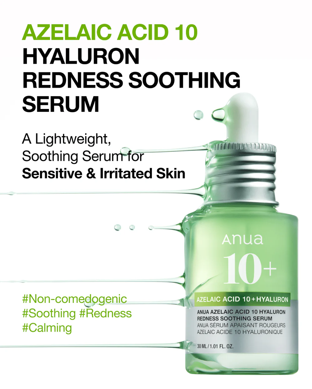 AZELAIC HYALURON SOOTHING SERUM 30ML